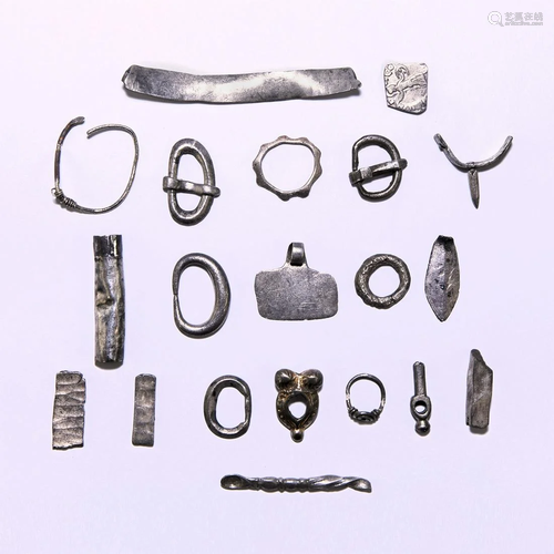 Pre-Viking Silver 'Hoard' Group