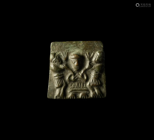 Germanic Plaque with Figures