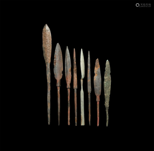 Large Roman Arrowhead Collection