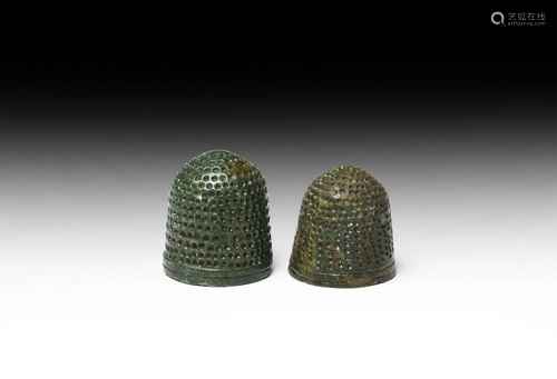 Medieval Beehive Thimble Group