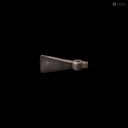 Viking Silver Axehead Pendant