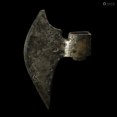 Medieval Axehead with Maker's Marks