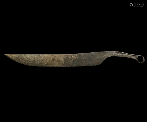 Iron Age Celtic Ring Pommel Dagger