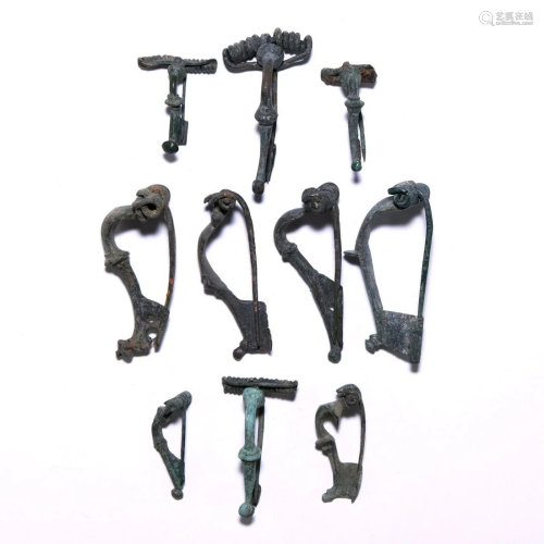 Roman Trumpet Brooch Collection