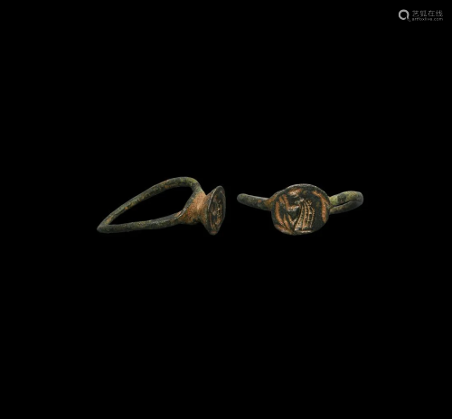 Byzantine Ring with Figure