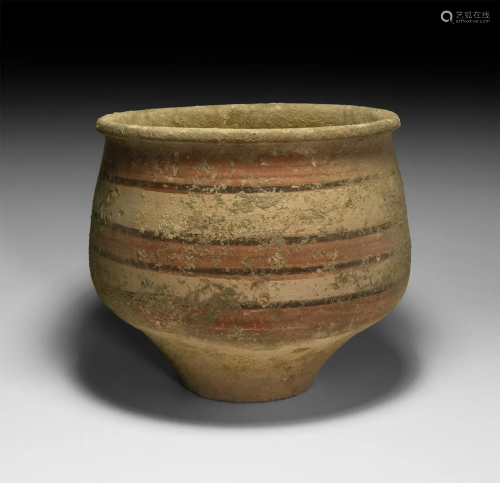 Roman Painted Storage Jar