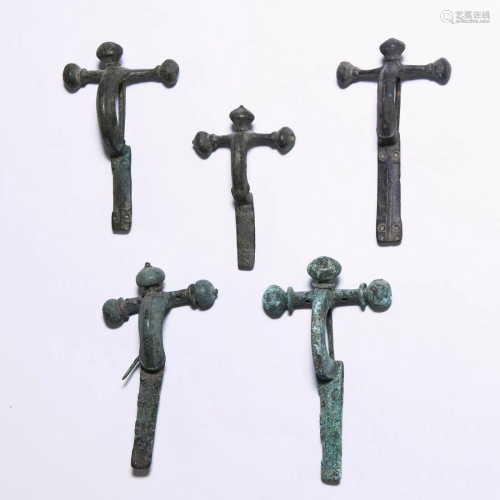 Roman Crossbow Brooch Collection