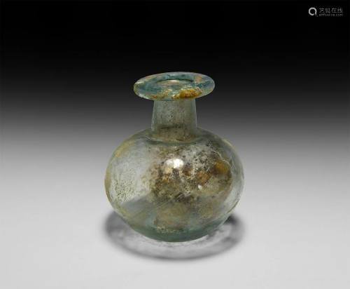 Roman Glass Aryballos