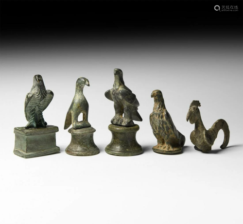 Roman Bird Statuette Collection