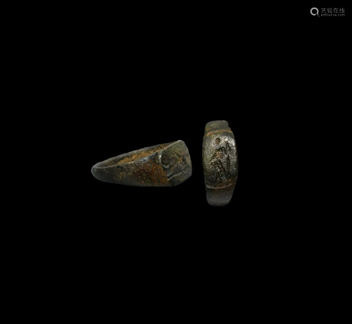 Roman Signet Ring with Hare