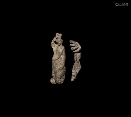 Roman Lead Figurine Group