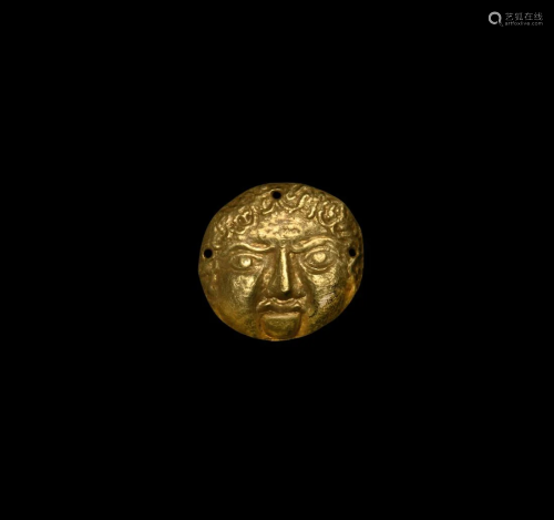Scythian Gold Face Mount