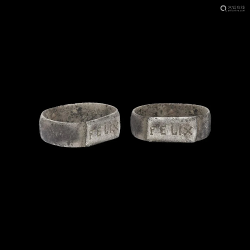 Roman Silver Ring with FELIX