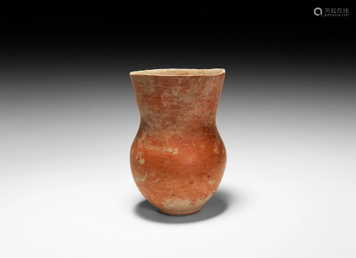 Roman Redware Beaker