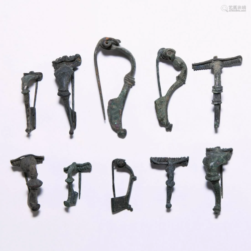 Roman Trumpet Brooch Collection