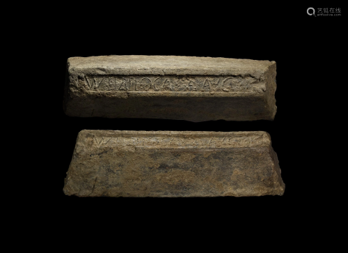 Massive Roman Lead Ingot