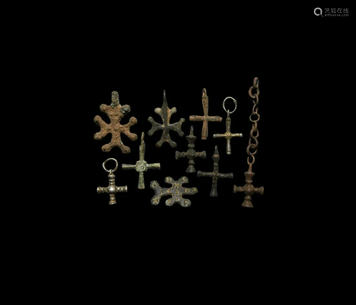 Byzantine Cross Pendant Collection