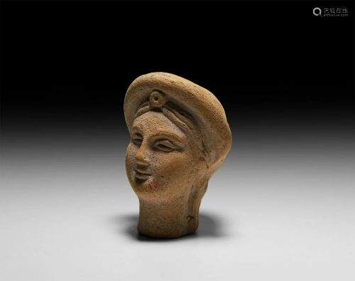Greek Terracotta Head