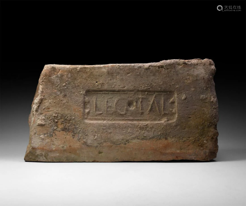 Roman Tile with Legio I Italica Legionary Stamp