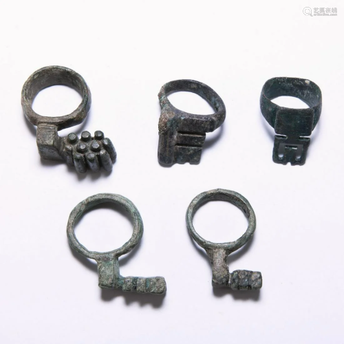 Roman Key Ring Collection