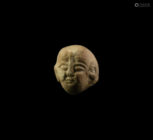 Egyptian Grotesque Head