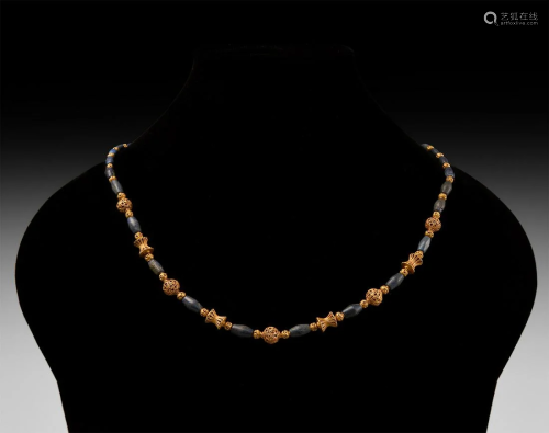 Roman or Parthian Bead Necklace