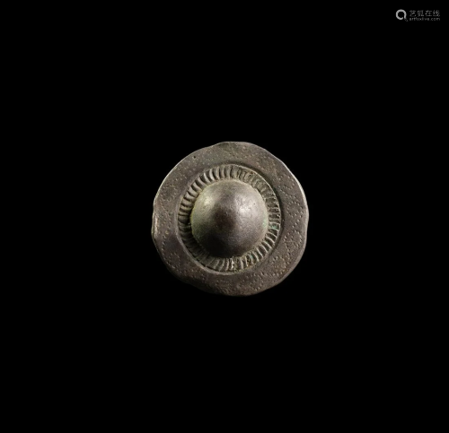 Roman Shield Plate Brooch