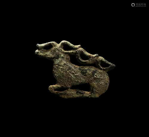 Scythian Stag Belt Mount