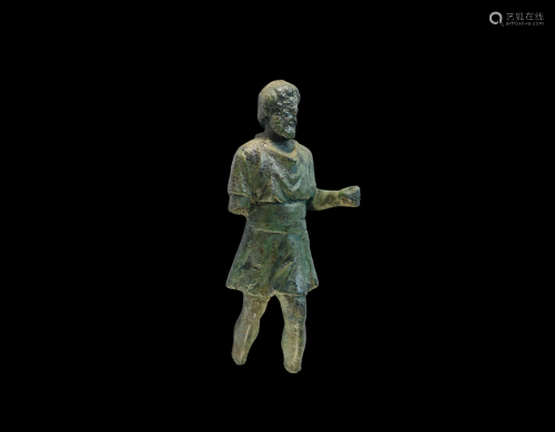 Roman Statuette of a Victimarius