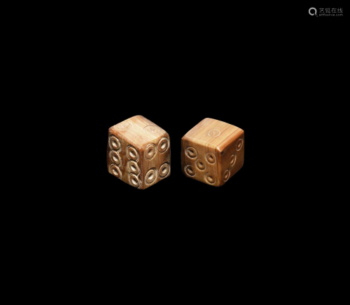 Roman Bone Dice Group