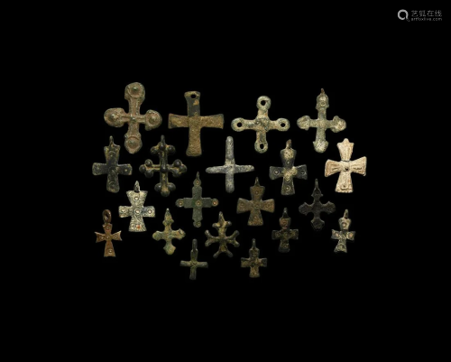 Byzantine Cross Pendant Collection