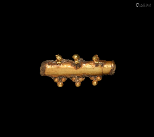 Roman Gold Amulet Case Pendant
