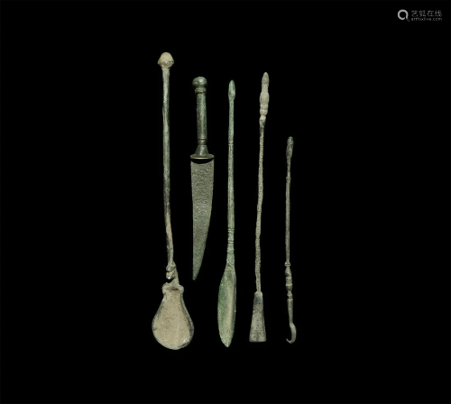 Roman Medical Implement Collection