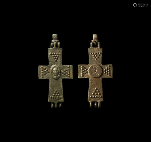 Post Medieval Reliquary Cross Pendant