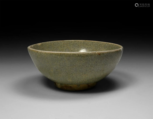 Chinese Tang Glazed Bowl