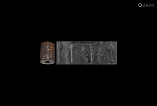 Cylinder Seal with Master of Animals