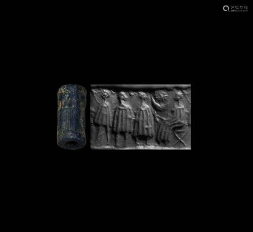 Cylinder Seal with Presentation Scene