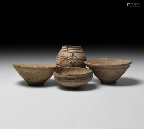Indus Valley Painted Vessel Group
