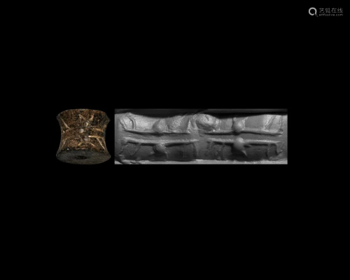 Sumer Cylinder Seal with Spiders