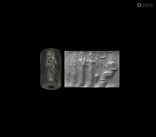 Cylinder Seal with Presentation Scene