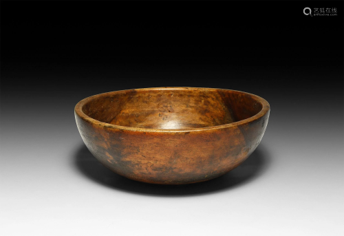 Indian Wooden Bowl