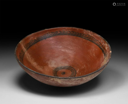 Indus Valley Mehrgarh Painted Bowl