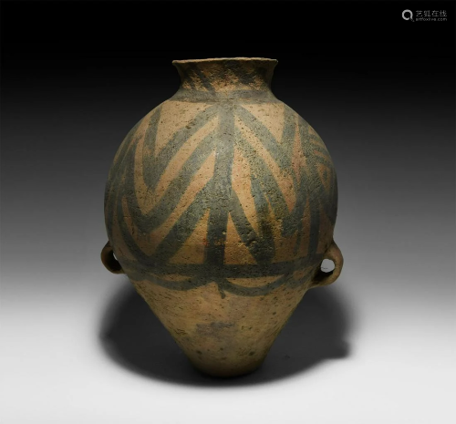 Chinese Neolithic Painted Jar