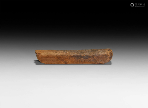 Yemen Stick-Tablet with Ancient Writing