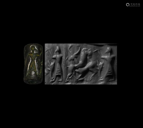 Cylinder Seal with Combat Scene