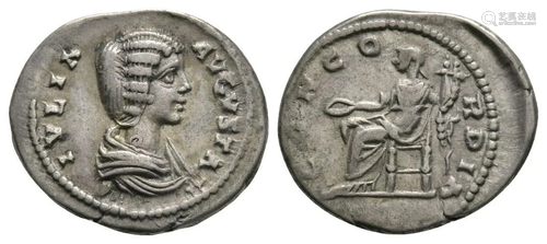 Julia Domna - Concordia AR Denarius