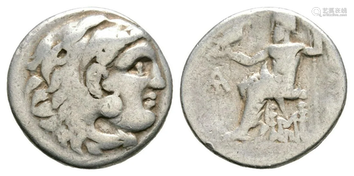 Macedonia - Alexander III - Zeus AR Drachm