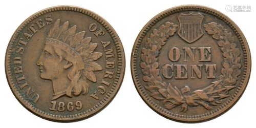 USA - 1869 - Indian Head Cent