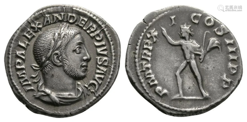 Severus Alexander - Sol AR Denarius