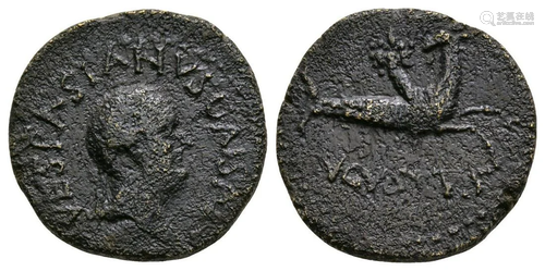 Vespasian - Mysia - Capricorn Bronze